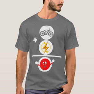 Elektrisches Fahrrad E-Bike Rad Lover Biken T-Shirt