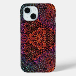 Elektrisches Fraktal-Kaleidoskop abstraktes Design Case-Mate iPhone Hülle