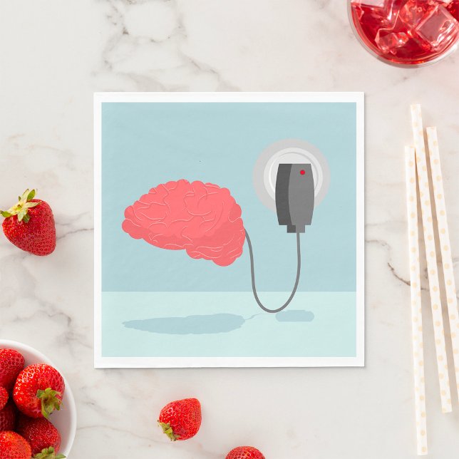 Elektrisches Gehirn Serviette (Von Creator hochgeladen)