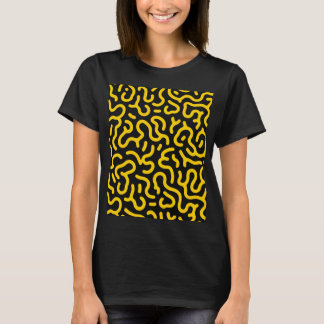 Elektrisches Gelb Reaktion Diffusion Abstract Cybe T-Shirt