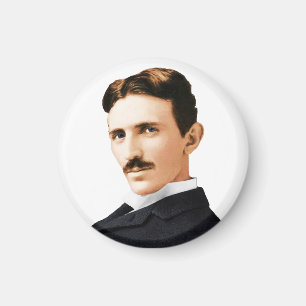 Elektrisches Genie Nikola Teslas Magnet