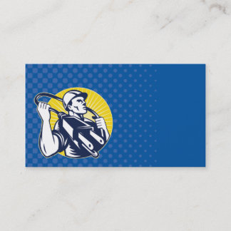 elektrisches Geschäft der Visitenkarte