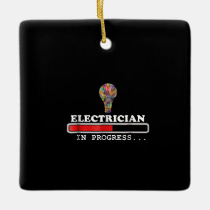 Elektrisches Geschenk, Elektrizität, Beladung Son Keramikornament