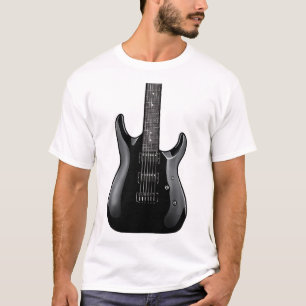 Elektrisches Gitarren-Shirt für Männer, Rock und R T-Shirt