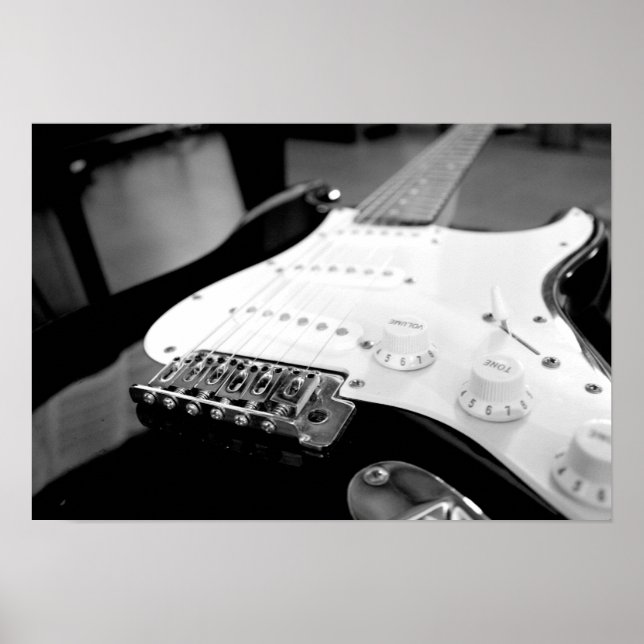 Elektrisches Gitarrenposter Poster (Vorne)