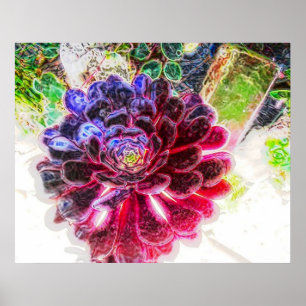 Elektrisches Glühen Poster