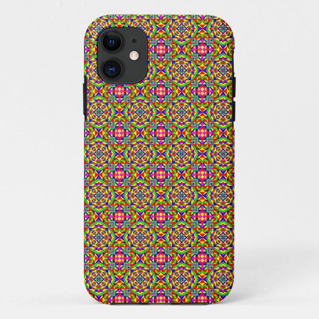 Elektrisches Kaleidoskop Case-Mate iPhone Hülle (Rückseite)