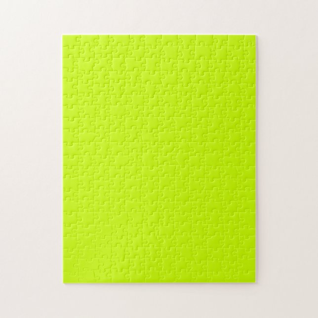 Elektrisches Limette Vollton Puzzle (Vertikal)