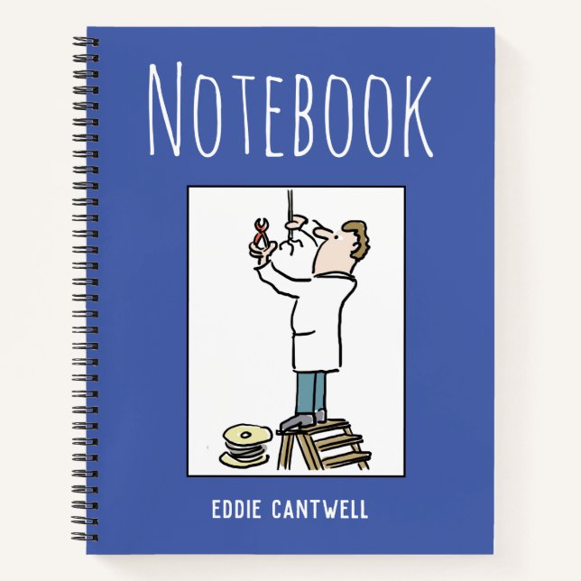 Elektrisches Notebook mit Namen Notizbuch (Vorderseite)