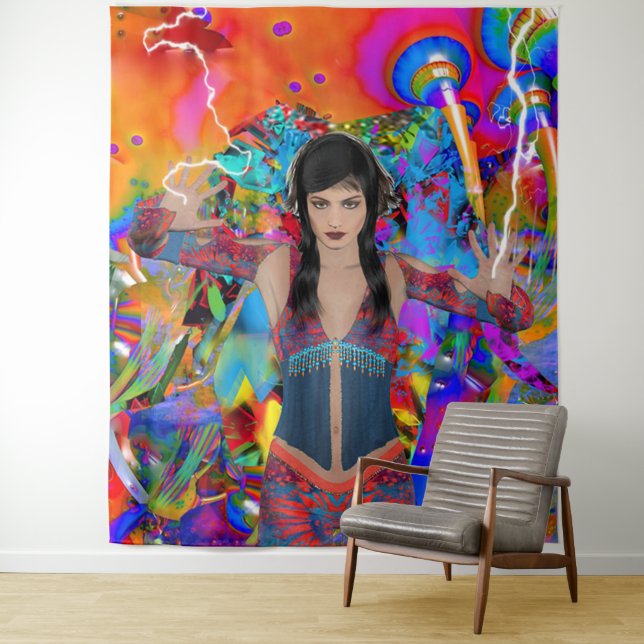 Elektrisches Reiseband Wandteppich (Beispiel)