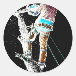 Elektrisches Runder Aufkleber