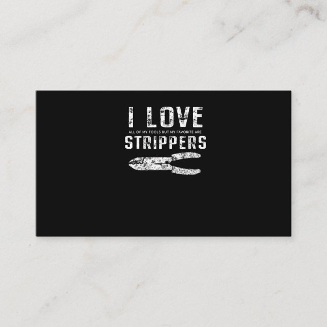 Elektrisches Shirt IBEW Gewerkschaft Vater T Shirt Visitenkarte (Vorderseite)