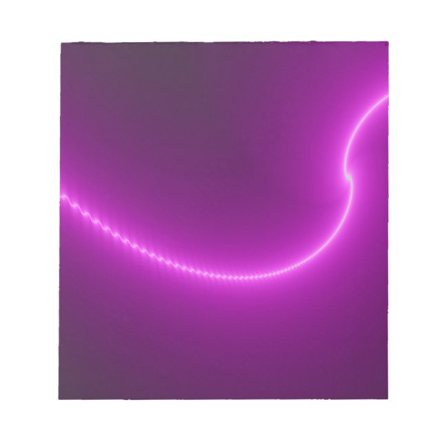 Elektrisches Shock-Fraktal Notepad Notizblock (Vorderseite)