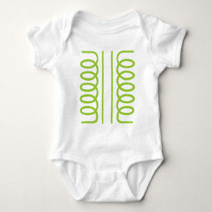 Elektrisches Transformatorsymbol Baby Strampler