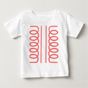 Elektrisches Transformatorsymbol Baby T-shirt