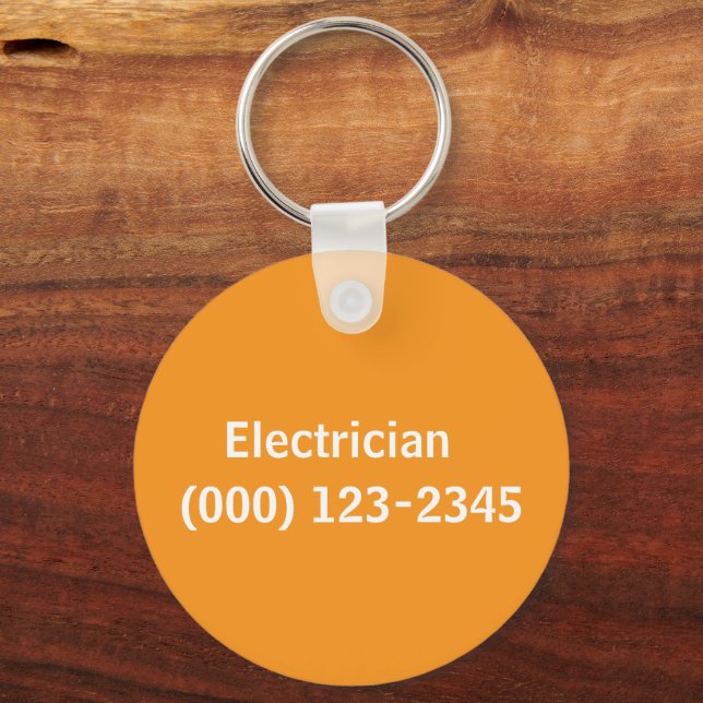 elektrisierbar schlüsselanhänger (Rückseite)