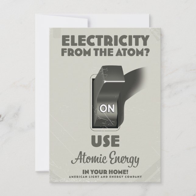 Elektrizität aus dem Atom (Vorderseite)