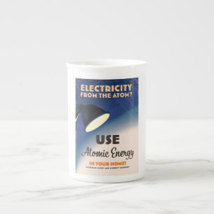 Elektrizität aus dem Atom? Prozellantasse