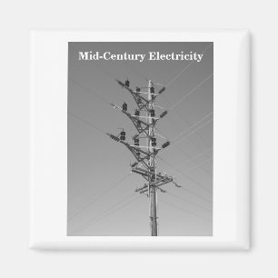 Elektrizität der Mitte des 20. Jahrhunderts Magnet