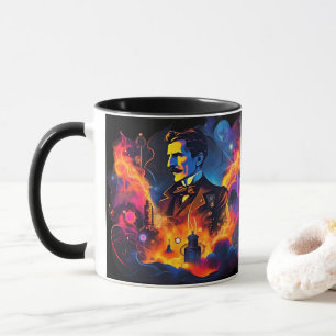 Elektrizitätsgenie: Nikola Tesla Tasse