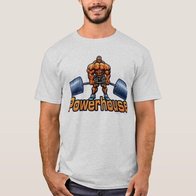 Elektrizitätskraftwerk - Deadlift T-Shirt (Vorderseite)