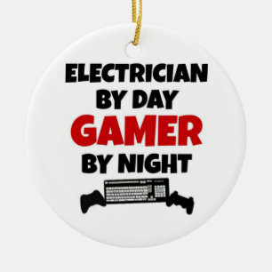 Elektrizitätsversorger bei Day Gamer by Night Keramikornament