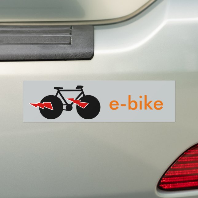 Elektro-Bike Autoaufkleber (Auf Auto)