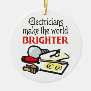 Elektro Keramik Ornament