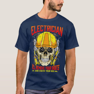Elektro wird Ihre Schränke entfernen und Karo Ihre T-Shirt