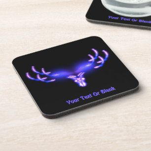Elektroantler Getränkeuntersetzer