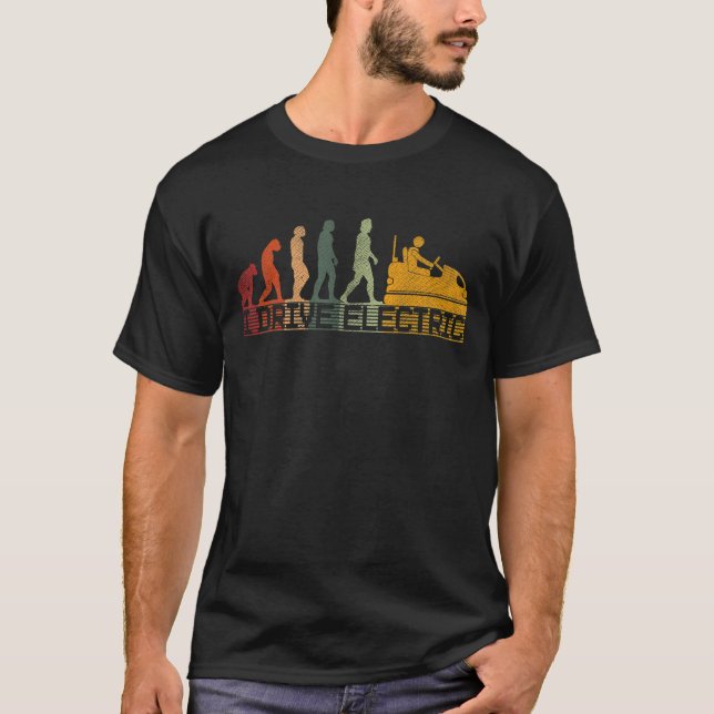 Elektroantrieb für Vintage Evolution 1 T-Shirt (Vorderseite)