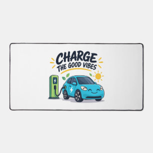 Elektroauto Aufladen Die Gute Laune Schreibtischun Schreibtischunterlage
