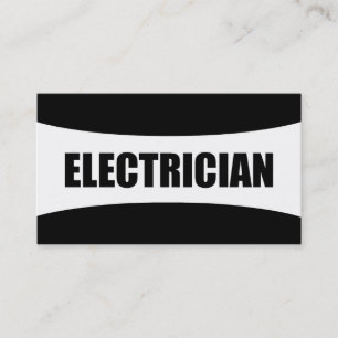 Elektrobetriebskarte Visitenkarte
