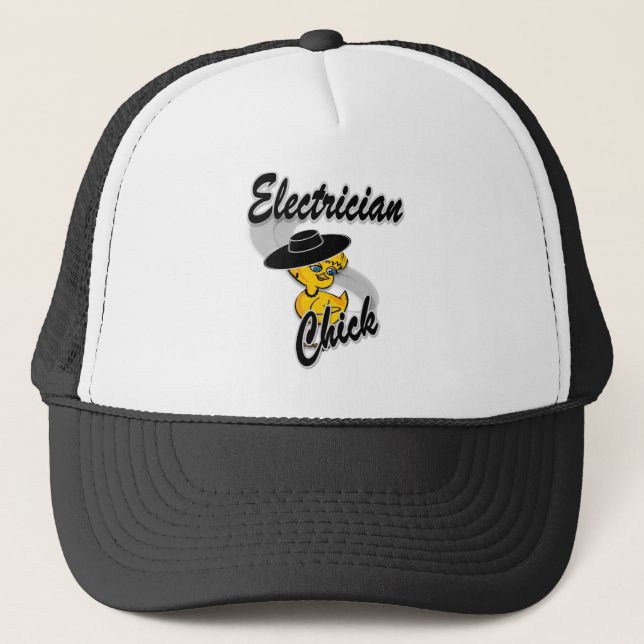 Elektrochick #4 truckerkappe (Vorderseite)