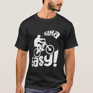 Elektrofahrrad HA HA EASY E-Bike Lustiger EBike-Fa T-Shirt