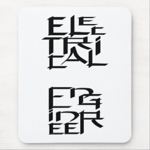 Elektroingenieur Charakter Mousepad