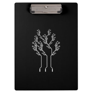 Elektroingenieur-Computer-Nerd Klemmbrett