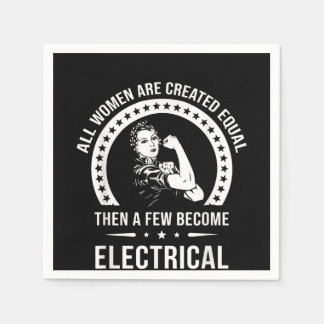 Elektroingenieur für Frauen ist gleich Serviette