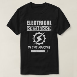 Elektroingenieur in der Herstellung, grungy Textur T-Shirt