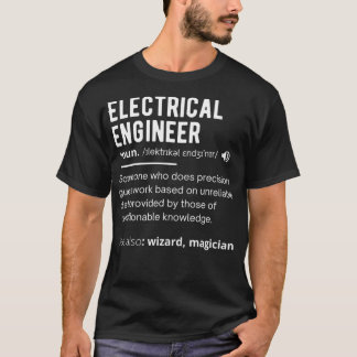 Elektroingenieur, lustig, Elektrotechnik b T-Shirt