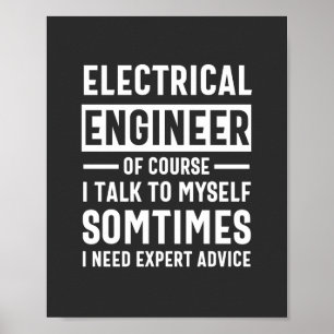 Elektroingenieur Poster