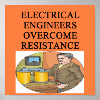 Elektroingenieur Poster