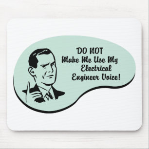 Elektroingenieur-Stimme Mousepad