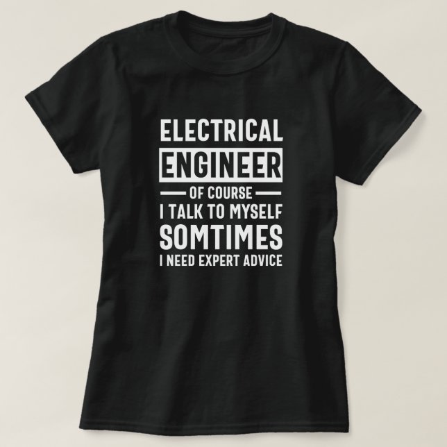 Elektroingenieur T-Shirt (Design vorne)