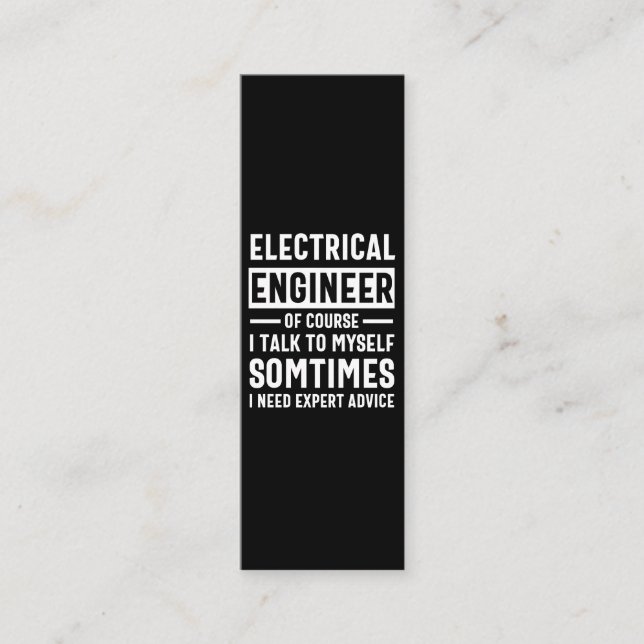 Elektroingenieur Treuekarte (Vorderseite)