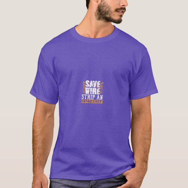 Elektroingenieure Funny Gerettet T-Shirt (Vorderseite)