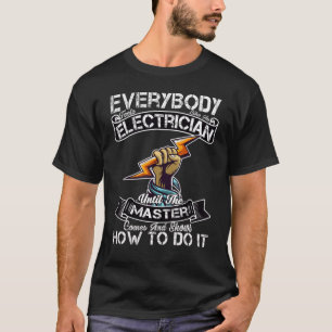 Elektroingenieure, Industrie-Elektrotechnik Linem T-Shirt