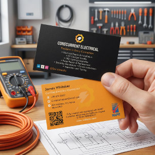 Elektroinstallationen Spezialbau Visitenkarte