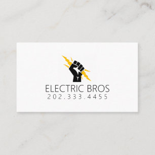 Elektrokarte Visitenkarte