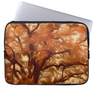 Elektronik Beutel Autumn Massive Tree Yellow Laptopschutzhülle